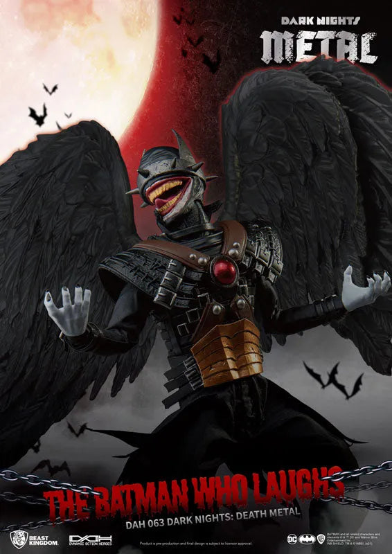 Dynamic 8ction Heroes #063 -Action Figure: DC Comics- The Batman Who Laughs [Comic / Dark Nights: Metal]ㅤ – Beast Kingdom – ActionFigureBrasil