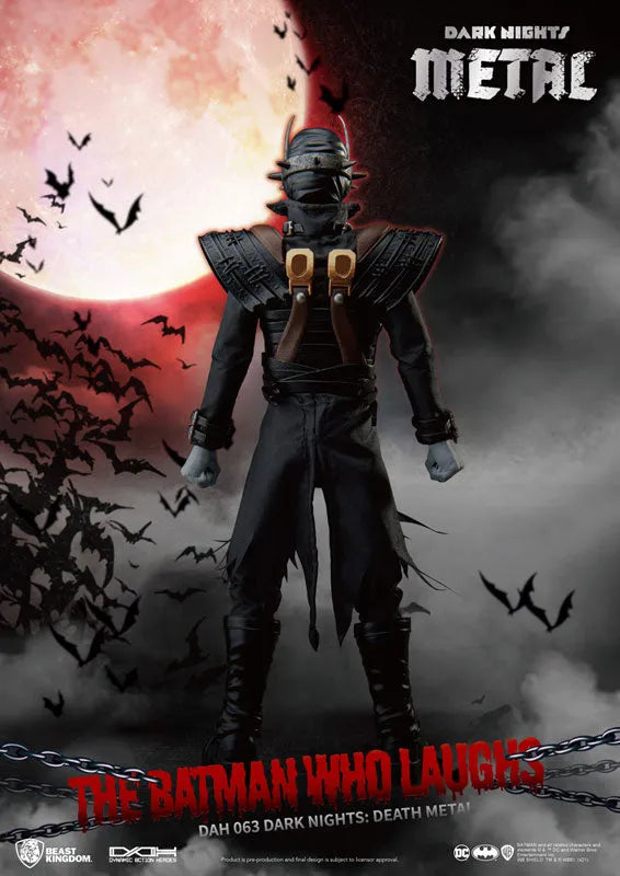 Dynamic 8ction Heroes #063 -Action Figure: DC Comics- The Batman Who Laughs [Comic / Dark Nights: Metal]ㅤ – Beast Kingdom – ActionFigureBrasil