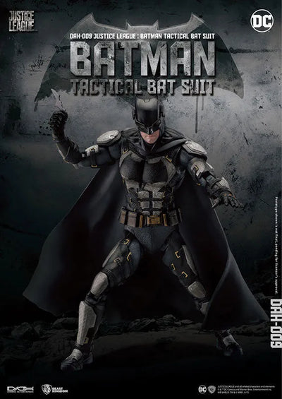Dynamic Action Heroes #009 "Justice League" 1/9 Batman (Tactical Bat Suit Ver.)ㅤ – Beast Kingdom – ActionFigureBrasil