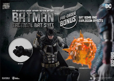 Dynamic Action Heroes #009 "Justice League" 1/9 Batman (Tactical Bat Suit Ver.)ㅤ – Beast Kingdom – ActionFigureBrasil — close