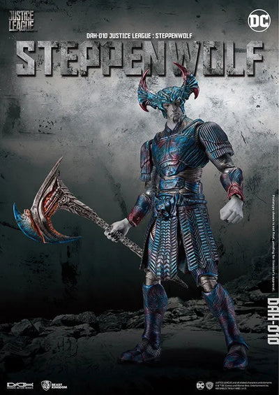 Dynamic Action Heroes #010 "Justice League" 1/9 Scale Figure: Steppenwolfㅤ – Beast Kingdom – ActionFigureBrasil