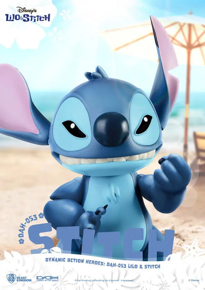 Dynamic Action Heroes #053 "Lilo & Stitch" Stitchㅤ – Beast Kingdom – ActionFigureBrasil — close