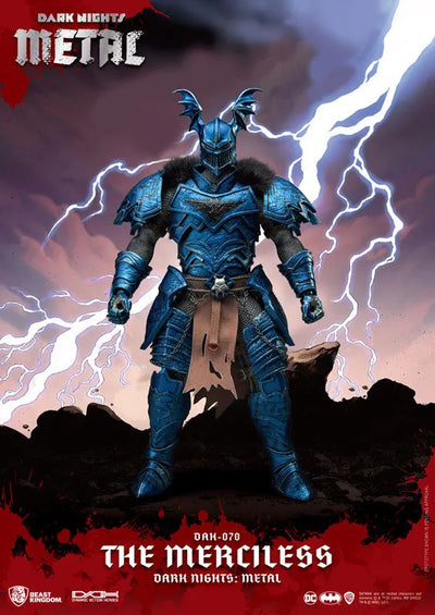 Dynamic Action Heroes #070 "DC Comics" "Dark Knights: Metal" Mercilessㅤ – Beast Kingdom – ActionFigureBrasil