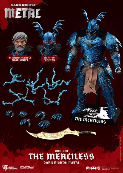 Dynamic Action Heroes #070 "DC Comics" "Dark Knights: Metal" Mercilessㅤ – Beast Kingdom – ActionFigureBrasil — detalhe do produto