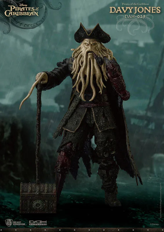 Dynamic Action Heroes Pirates of the Caribbean: At World's End - Davy Jonesㅤ – Beast Kingdom – ActionFigureBrasil
