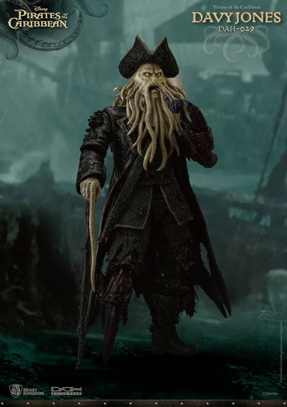 Dynamic Action Heroes Pirates of the Caribbean: At World's End - Davy Jonesㅤ – Beast Kingdom – ActionFigureBrasil
