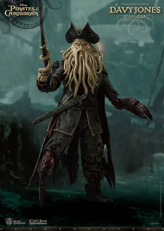 Dynamic Action Heroes Pirates of the Caribbean: At World's End - Davy Jonesㅤ – Beast Kingdom – ActionFigureBrasil