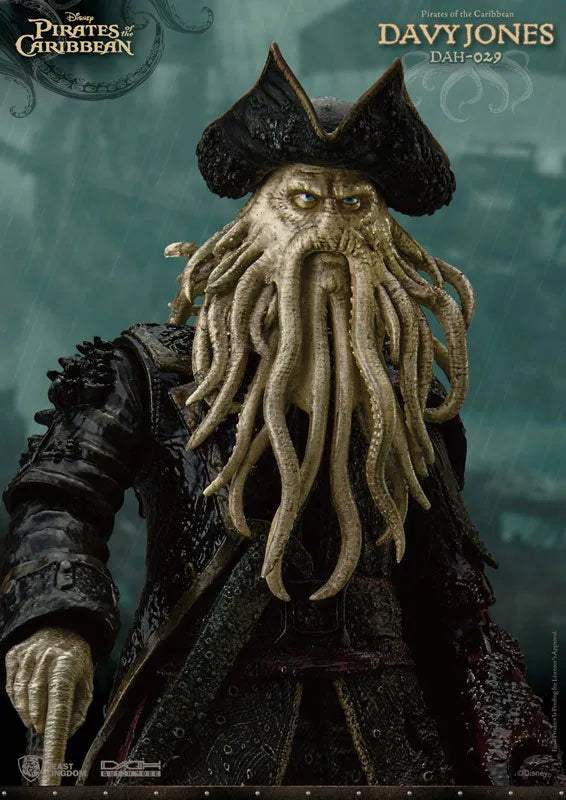 Dynamic Action Heroes Pirates of the Caribbean: At World's End - Davy Jonesㅤ – Beast Kingdom – ActionFigureBrasil