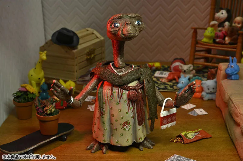 E.T. / E.T. 40th Anniversary Ultimate Action Figure Dress-up verㅤ – NECA – ActionFigureBrasil