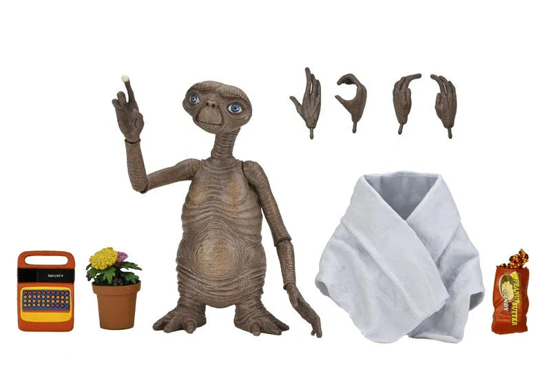 E.T. / E.T. 40th Anniversary Ultimate Action Figureㅤ – NECA – ActionFigureBrasil