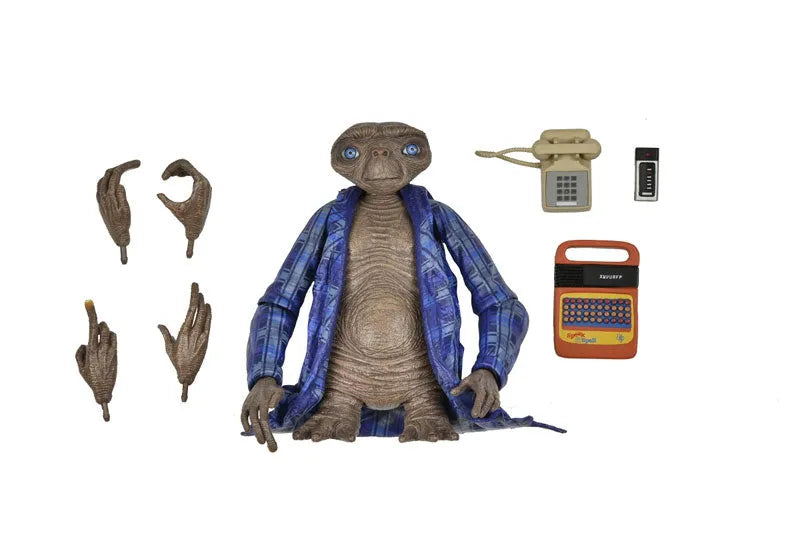 E.T. / E.T. 40th Anniversary Ultimate Action Figure Telepathy verㅤ – NECA – ActionFigureBrasil