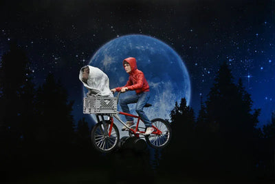 E.T. / E.T. & Elliott 40th Anniversary Display Figureㅤ – NECA – ActionFigureBrasil — close