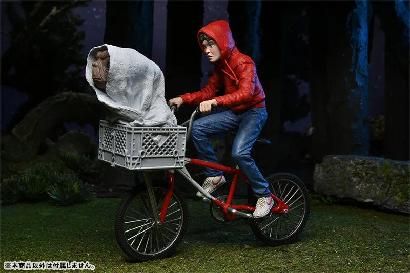 E.T. / E.T. & Elliott 40th Anniversary Display Figureㅤ – NECA – ActionFigureBrasil