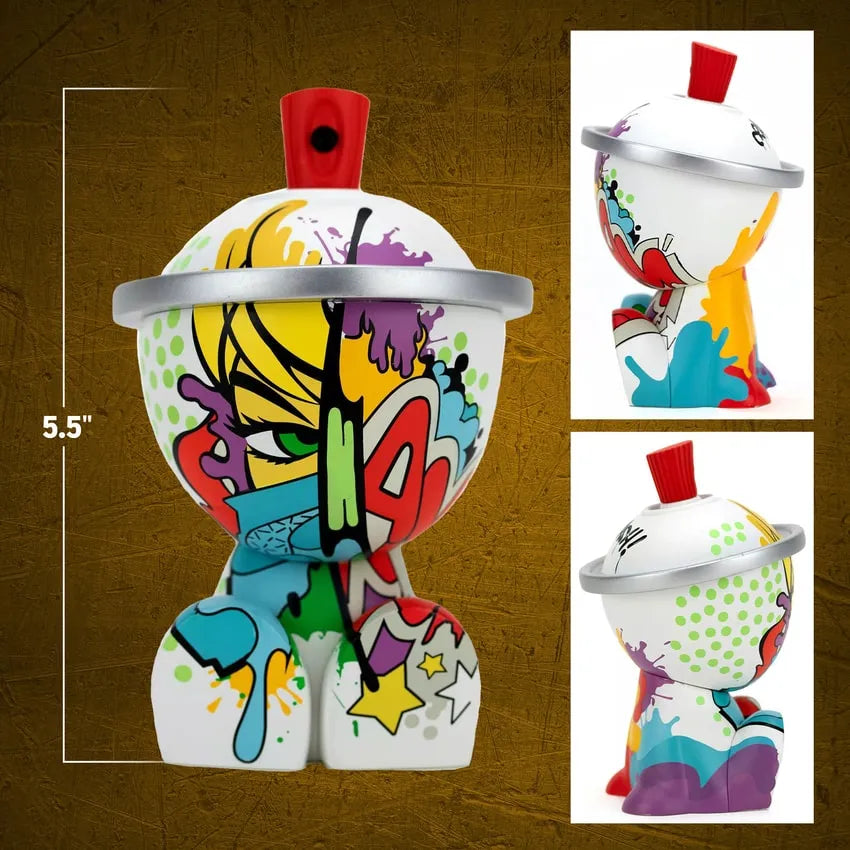 East Coast Legends - Crash One (Color) 5oz Canbot - LIMITED EDITION: 100 – Clutter Studios – ActionFigure Brasil