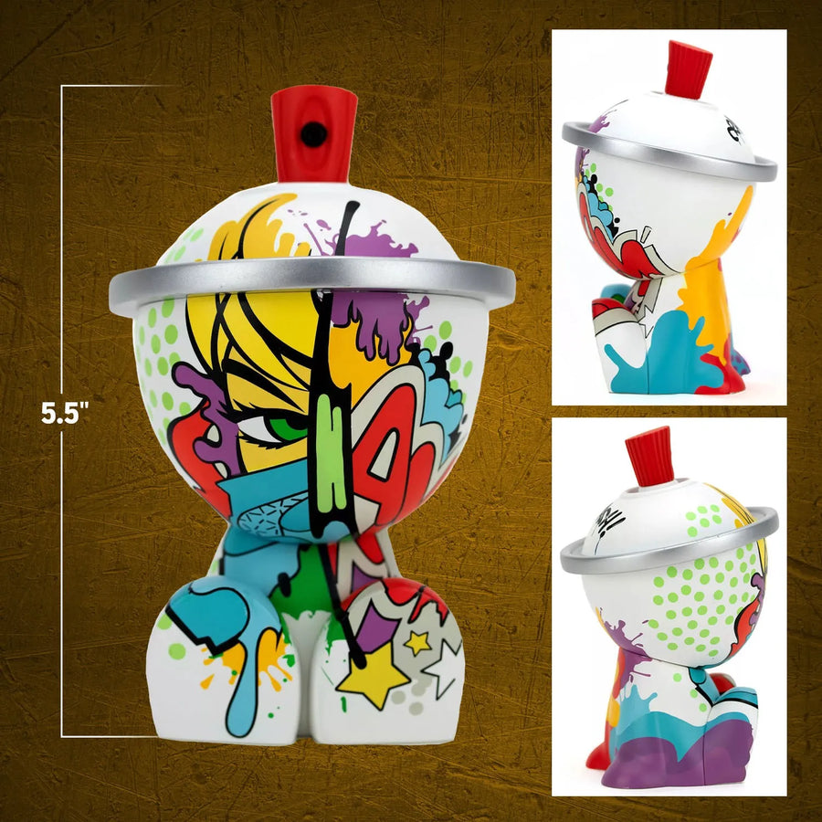 East Coast Legends - Crash One (Color) 5oz Canbot - LIMITED EDITION: 100 – Clutter Studios – ActionFigure Brasil