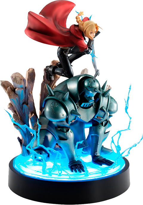 Edward & Alphonse Elric Brothers Set (15th Anniversary Repeat) – MegaHouse – ActionFigure Brasil