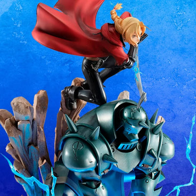 Edward & Alphonse Elric Brothers Set (15th Anniversary Repeat) – MegaHouse – ActionFigure Brasil — ângulo diferente