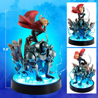 Edward & Alphonse Elric Brothers Set (15th Anniversary Repeat) – MegaHouse – ActionFigure Brasil — detalhe do produto
