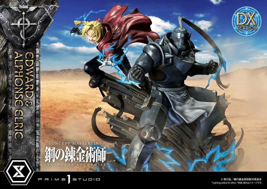 Edward & Alphonse Elric (Deluxe Version) Fullmetal Alchemist – Prime1Studio – ActionFigure Brasil