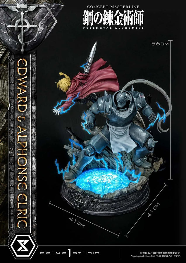 Edward & Alphonse Elric (Regular Version) Fullmetal Alchemist – Prime1Studio – ActionFigure Brasil