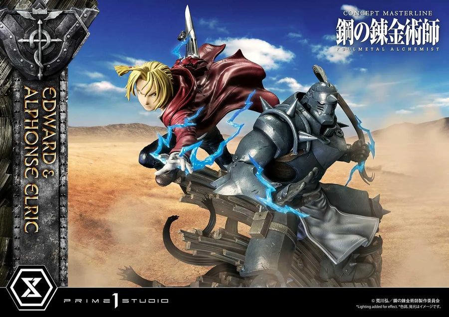 Edward & Alphonse Elric (Regular Version) Fullmetal Alchemist – Prime1Studio – ActionFigure Brasil