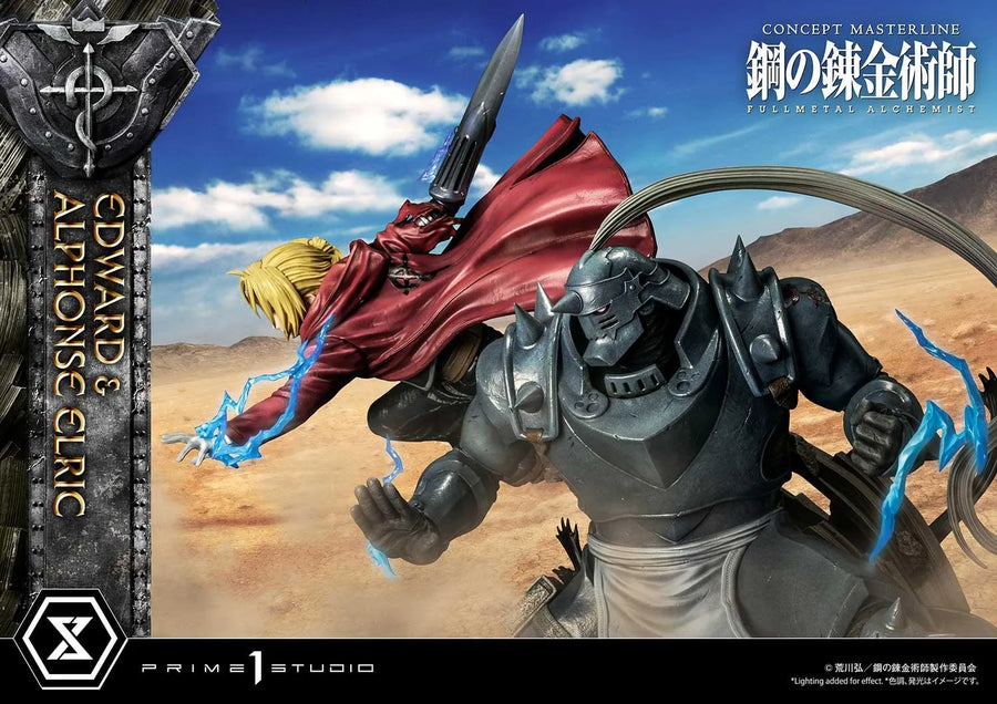 Edward & Alphonse Elric (Regular Version) Fullmetal Alchemist – Prime1Studio – ActionFigure Brasil