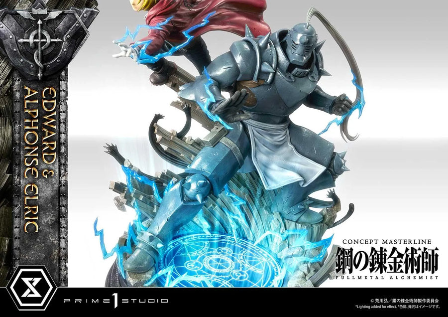 Edward & Alphonse Elric (Regular Version) Fullmetal Alchemist – Prime1Studio – ActionFigure Brasil