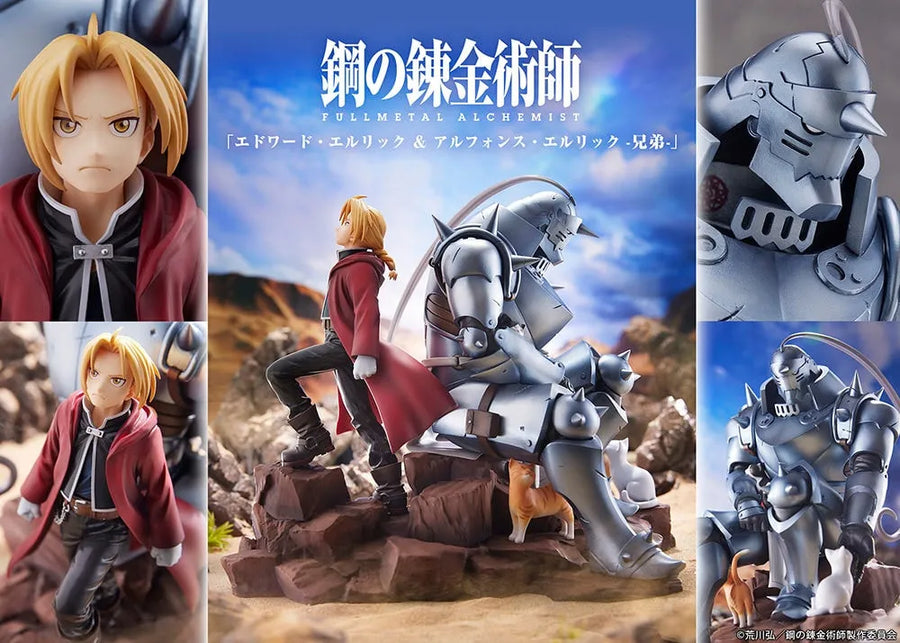 Edward Elric & Alphonse Elric (Brothers) – Proof – ActionFigure Brasil