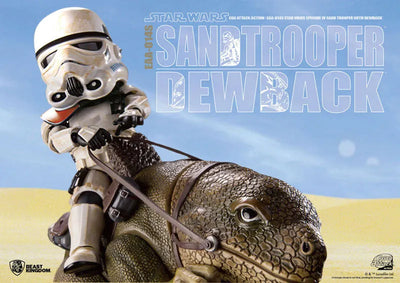 Egg Attack Action #022 "Star Wars Episode IV: A New Hope" Dewback & Sandtrooperㅤ – Beast Kingdom – ActionFigureBrasil