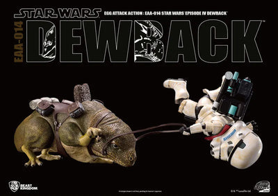 Egg Attack Action #022 "Star Wars Episode IV: A New Hope" Dewback & Sandtrooperㅤ – Beast Kingdom – ActionFigureBrasil — acessórios