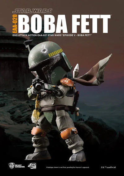 Egg Attack Action #044 "Star Wars Episode 5/ The Empire Strikes Back" Boba Fettㅤ – Beast Kingdom – ActionFigureBrasil