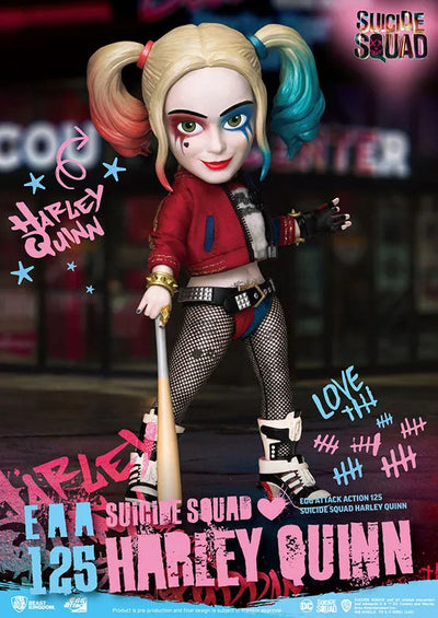 Egg Attack Action #077 "Suicide Squad" Harley Quinnㅤ – Beast Kingdom – ActionFigureBrasil