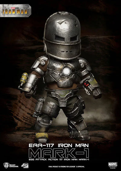 Egg Attack Action #080 "Iron Man" Iron Man Mark. 1ㅤ – Beast Kingdom – ActionFigureBrasil