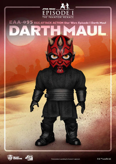 Egg Attack Action #084 "Star Wars Episode 1: Phantom Menace" Darth Maulㅤ – Beast Kingdom – ActionFigureBrasil