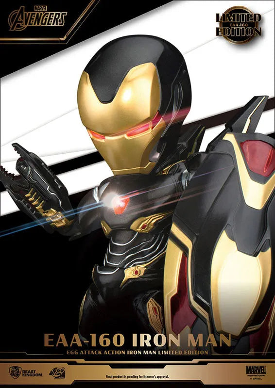 Egg Attack Action Avengers: Infinity War Iron Man Mark. 50 Limited Editionㅤ – Beast Kingdom – ActionFigureBrasil