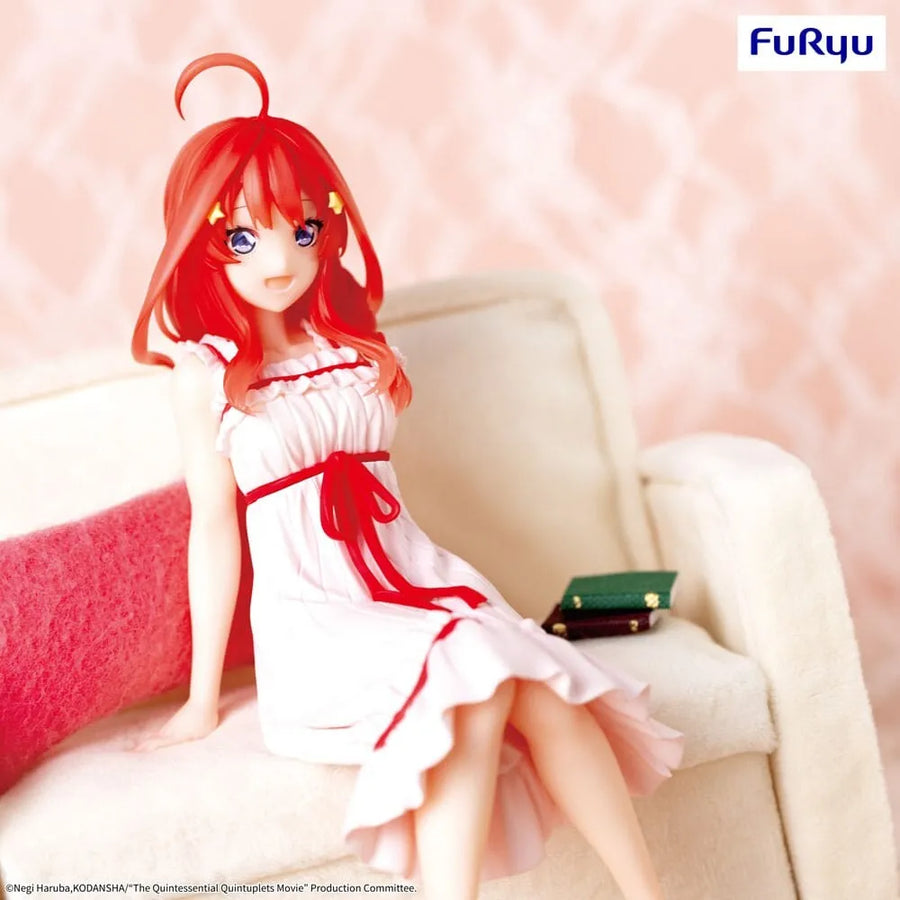 Eiga Gotoubun no Hanayome - Nakano Itsuki - Noodle Stopper Figure - Kutsurogi Roomwear ver. (FuRyu)ㅤ – FuRyu – ActionFigureBrasil