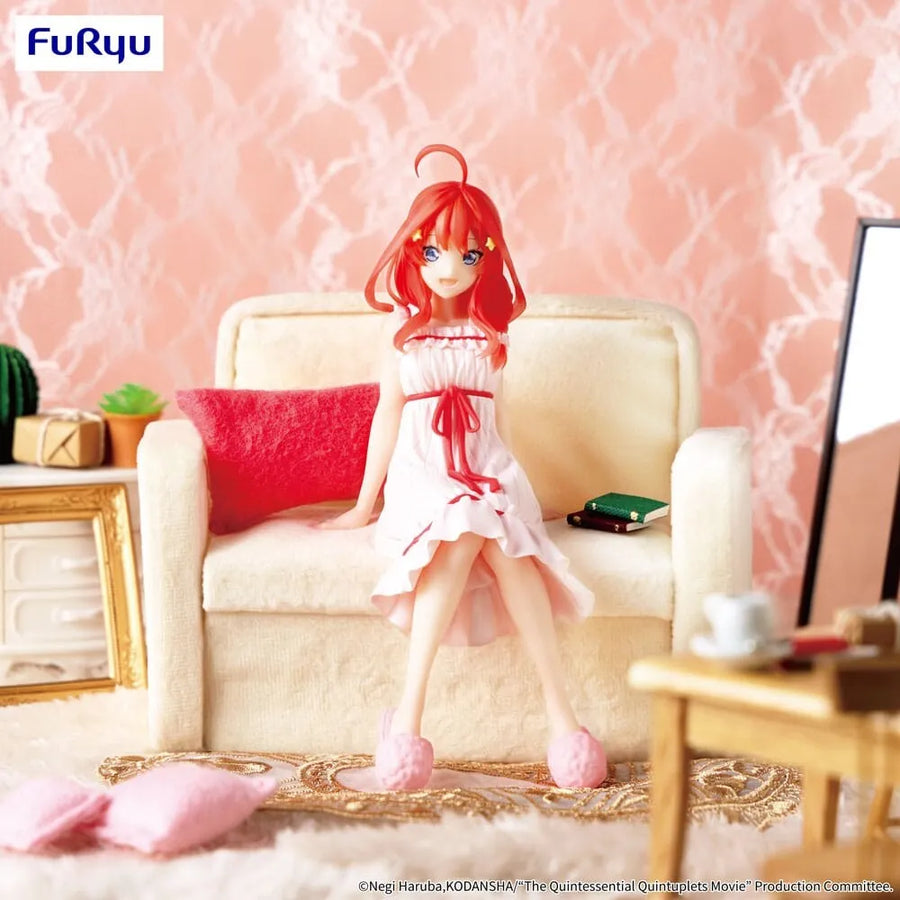 Eiga Gotoubun no Hanayome - Nakano Itsuki - Noodle Stopper Figure - Kutsurogi Roomwear ver. (FuRyu)ㅤ – FuRyu – ActionFigureBrasil