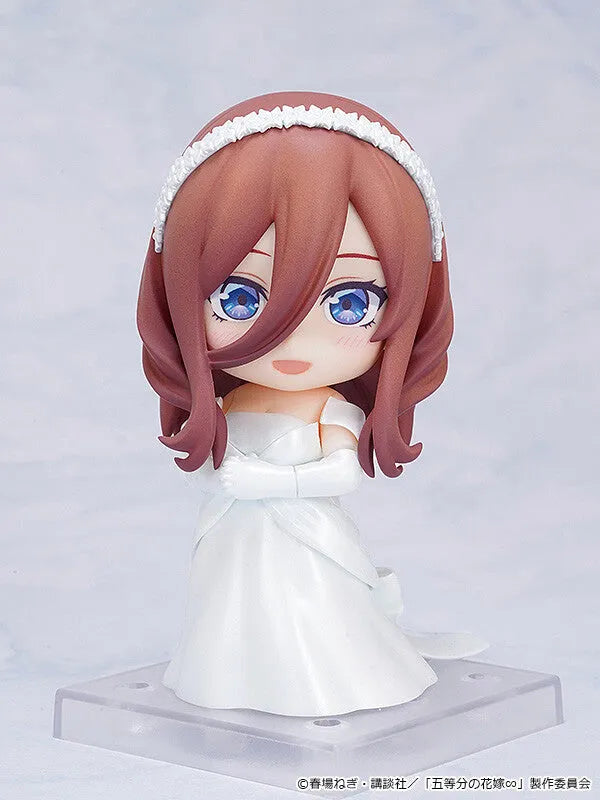 Eiga Gotoubun no Hanayome - Nakano Miku - Nendoroid #2374 - Wedding Dress Ver. (Good Smile Company)ㅤ – Good Smile Company – ActionFigureBrasil