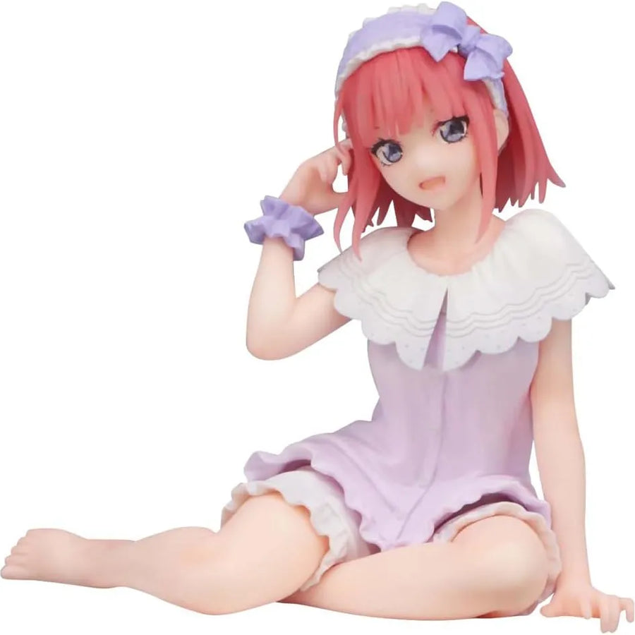 Eiga Gotoubun no Hanayome - Nakano Nino - Noodle Stopper Figure - Kutsurogi Roomwear ver. (FuRyu)ㅤ – FuRyu – ActionFigureBrasil