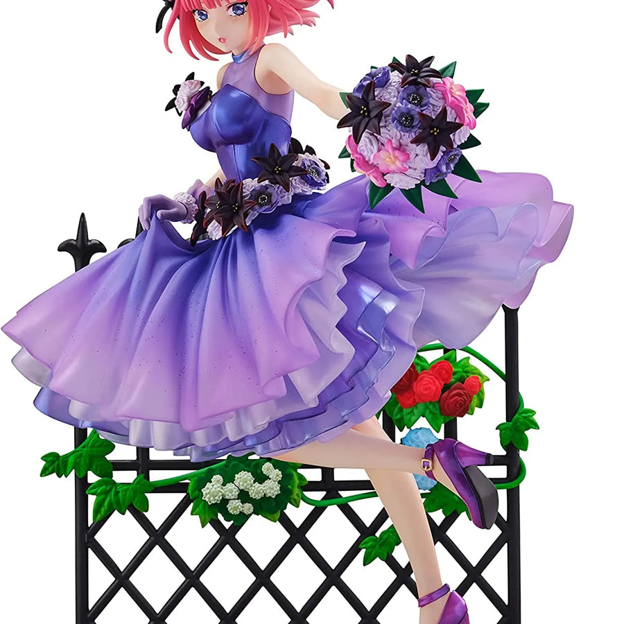 Eiga Gotoubun no Hanayome - Nakano Nino - Shibuya Scramble Figure - 1/7 - Floral Dress Ver. (eStream)ㅤ – eStream – ActionFigureBrasil
