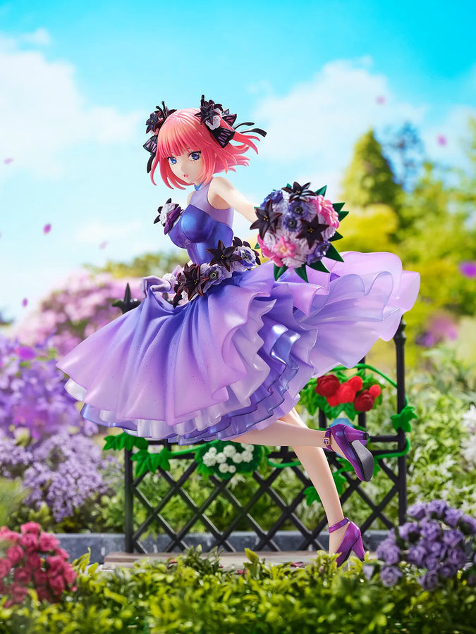 Eiga Gotoubun no Hanayome - Nakano Nino - Shibuya Scramble Figure - 1/7 - Floral Dress Ver. (eStream)ㅤ – eStream – ActionFigureBrasil