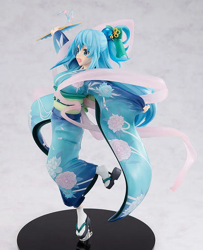 Eiga Kono Subarashii Sekai ni Shukufuku wo! Kurenai Densetsu - Aqua - KD Colle - 1/7 - Oiran Ver. (Kadokawa)ㅤ – Kadokawa – ActionFigureBrasil — detalhe do produto