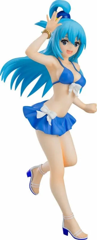 Eiga Kono Subarashii Sekai ni Shukufuku wo! Kurenai Densetsu - Aqua - Pop Up Parade - Swimsuit Ver. (Max Factory)ㅤ – Max Factory – ActionFigureBrasil