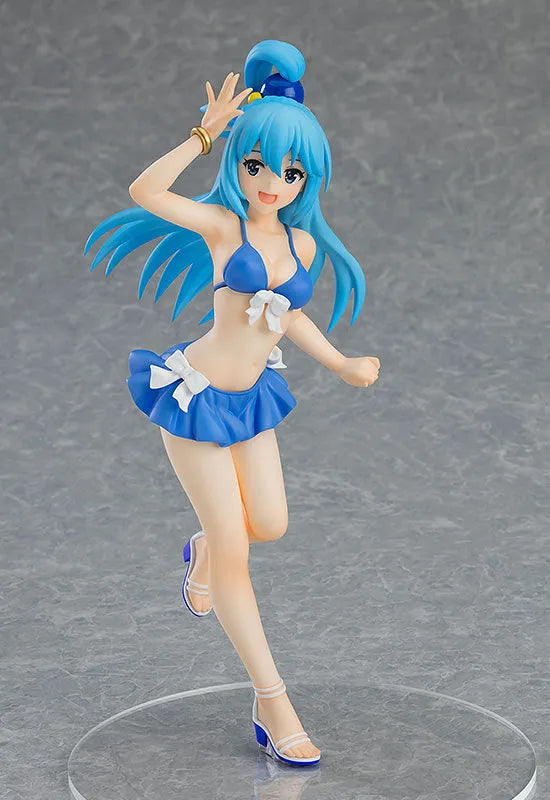 Eiga Kono Subarashii Sekai ni Shukufuku wo! Kurenai Densetsu - Aqua - Pop Up Parade - Swimsuit Ver. (Max Factory)ㅤ – Max Factory – ActionFigureBrasil