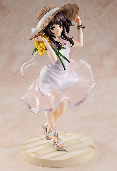 Eiga Kono Subarashii Sekai ni Shukufuku wo! Kurenai Densetsu - Megumin - KD Colle - 1/7 - Sunflower One-Piece Dress Ver. (Kadokawa)ㅤ – Kadokawa – ActionFigureBrasil — detalhe do produto