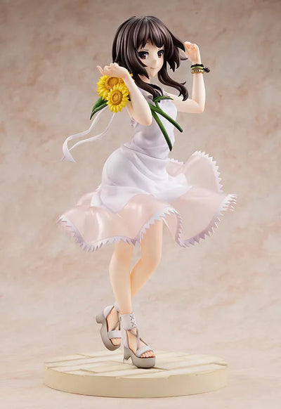 Eiga Kono Subarashii Sekai ni Shukufuku wo! Kurenai Densetsu - Megumin - KD Colle - 1/7 - Sunflower One-Piece Dress Ver. (Kadokawa)ㅤ – Kadokawa – ActionFigureBrasil — ângulo diferente