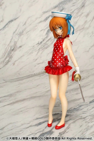 Eiyuu Senki Gold - Drake - 1/8 - Swimsuit ver. (Kaitendoh)ㅤ – Kaitendoh – ActionFigureBrasil — ângulo diferente