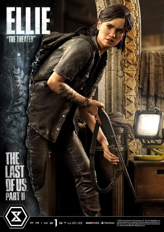 Ellie The Theater (Bonus Version) The Last of Us Part II – Prime1Studio – ActionFigure Brasil