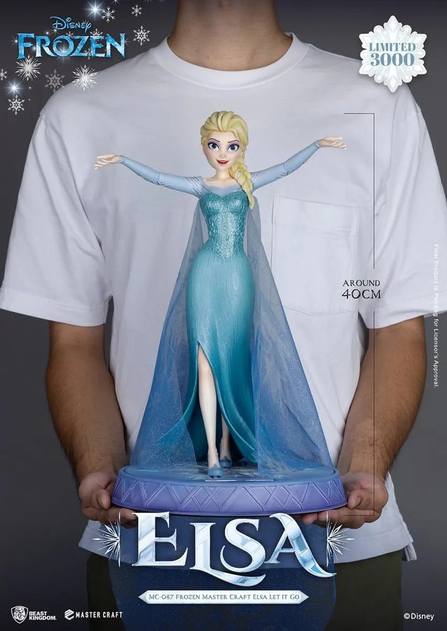 Elsa Let It Go - LIMITED EDITION: 3000 – Beast Kingdom – ActionFigure Brasil