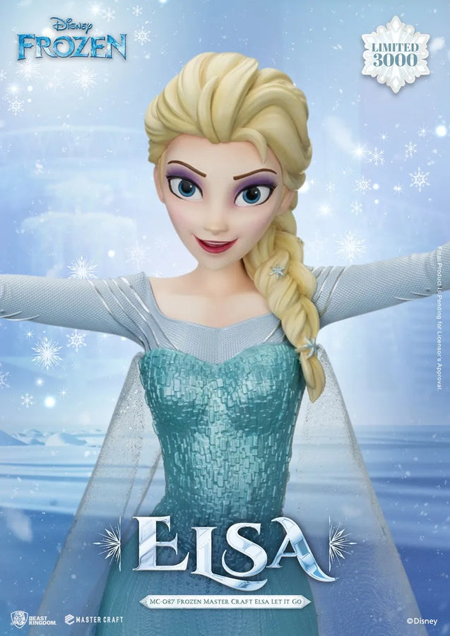 Elsa Let It Go - LIMITED EDITION: 3000 – Beast Kingdom – ActionFigure Brasil